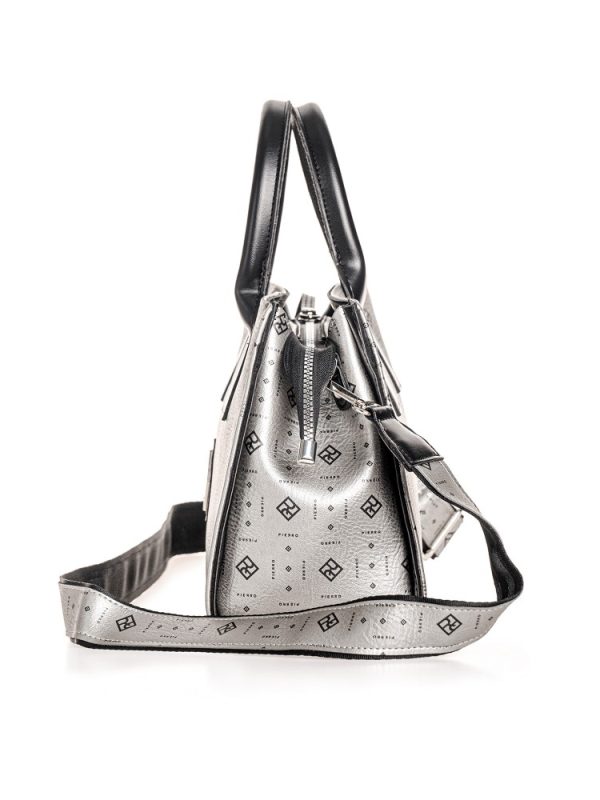 τσάντα χειρός selene monogram 90726PM28 pierro 1