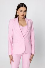 Mind Matter Μακρυμάνικο Σακάκι με Πέτο και Ντυμένο Κουμπί ELIZA - Image 2